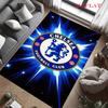 Chelsea FC Logo Carpet Rug for Living Room Bedroom Home Sofa Decoration,Kids Play Nonslip Floor Mat