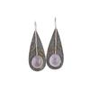 Natural Ametrine Gemstone 925 Sterling Silver Jewelry Handmade Earrings 2.00" EE-72-23