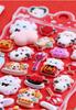 3D Puffy Stickers Squishy Animal Series Cat Stickers Cute Reward Stickers Perfect for Planners and Diaries Large Capacity Stationery Gift Set - -