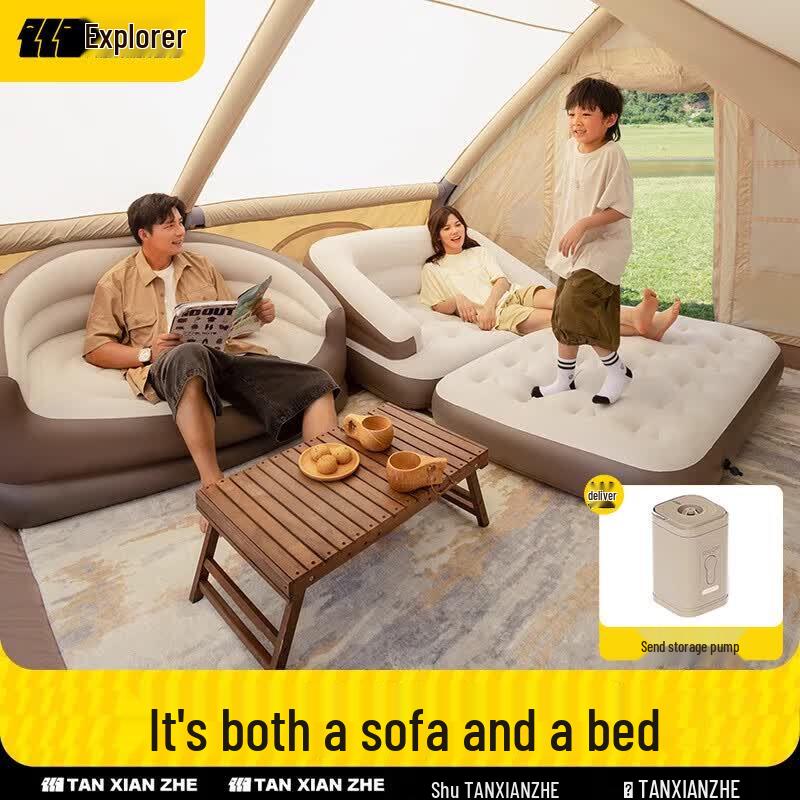 TAN XIAN ZHE Portable Inflatable Air Mattress