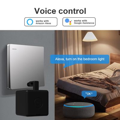 Tuya Zigbee Chytrý Fingerbot Spínač Bot Dálkový ovladač Garážové závěsy Tlačítkový robotický stlačovač Pracuje s hlasovým asistentem Alexa Google Home