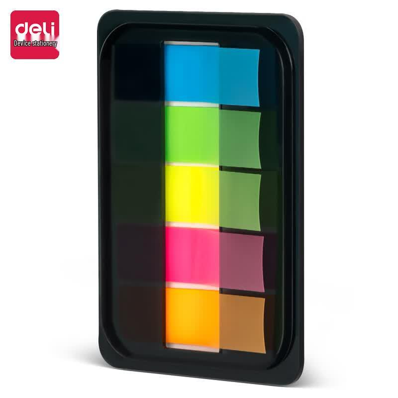 Deli 9060 Fluorescent Index Sticky Notes