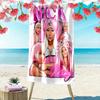 Nicki Minaj Print Beach Towel, Large Soft Quick Dry Towel for Beach Camping Swimming