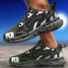 Men's Shoes Camouflage Sports Shoe Breathable Anti Slip Outdoor Hiking Shoes Green Summer 2025 Designer Shoes Train Elegant