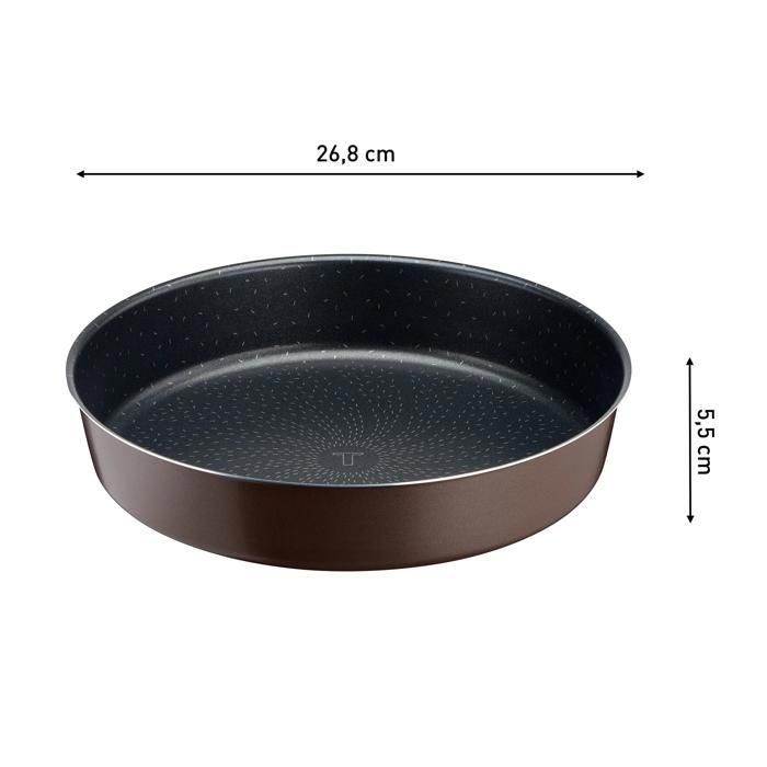 Tefal perfectbake moule a manqué 26 cm, aluminium 100% recyclé j5549702