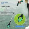 Premium Folding Aluminum Trash Grabber for Household and Sanitation Use