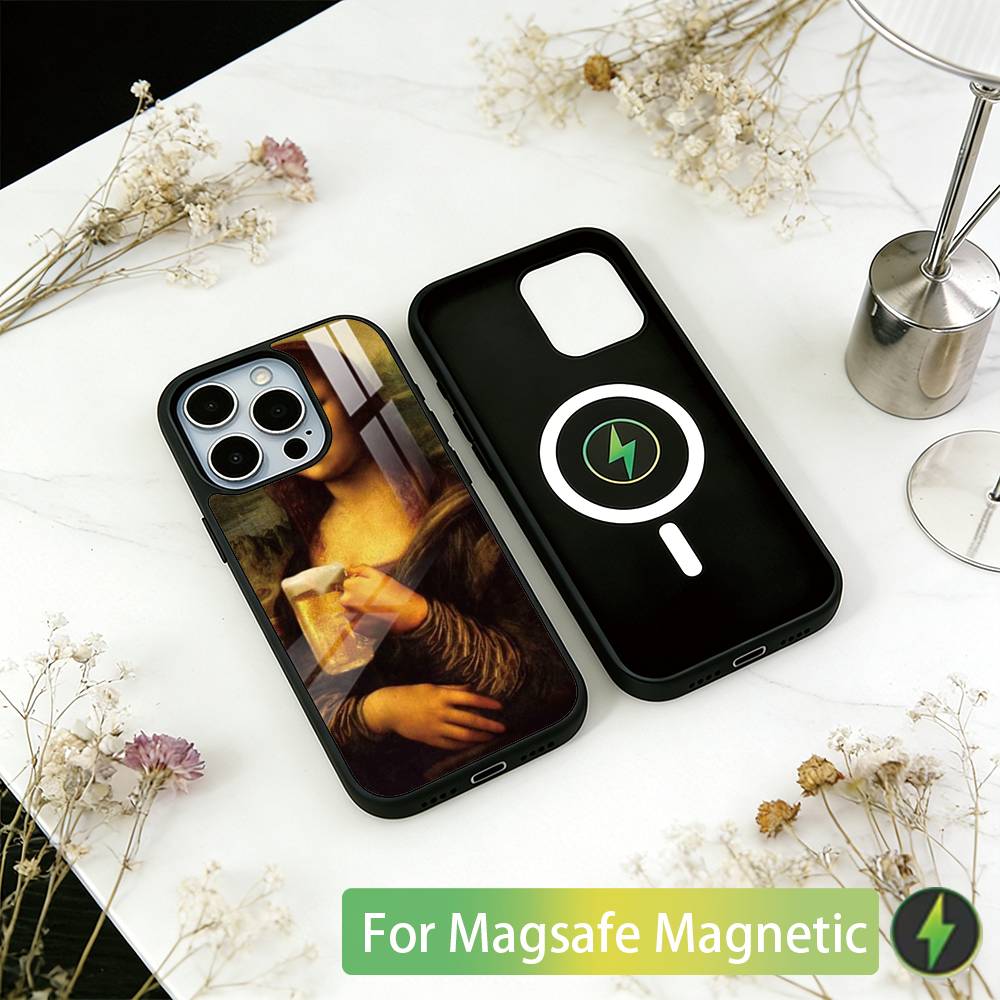 Lnteresting Beer Printing Phone Case For iPhone17,16,15,14,13,12,11 Plus,Pro Magnetic For Magsafe Wireless Charging