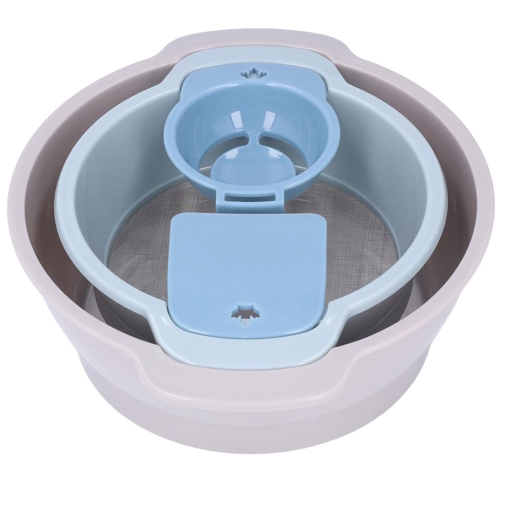 4Pcs Pollen Sieve Set Stackable Design Save Space Lightweight Trimming Tray with Mesh for Kitchen Baking