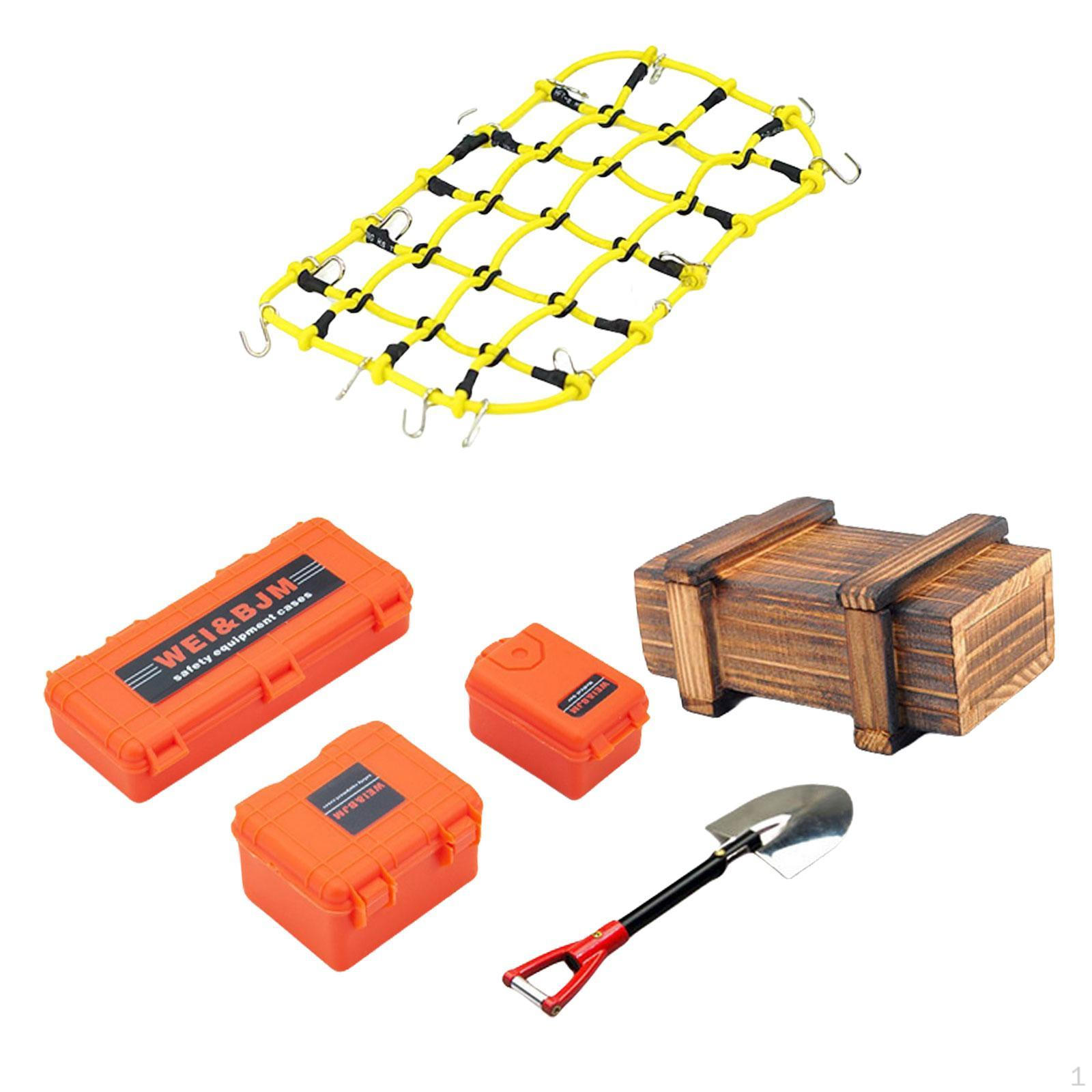 

Радіокерована машина Прикраса на дах Аксесуари для краулера Пульт керування Yellow Net