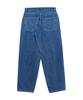 Bajal Wide Tapered Retro Denim Pants Blue