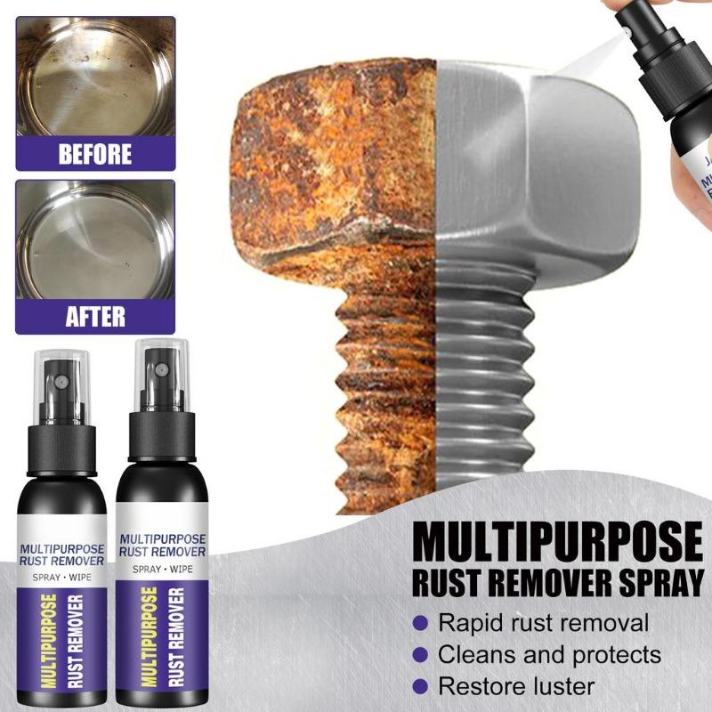 1 Pz Spray Super Rimuovi Ruggine Superficie Metallo Vernice Cromata Auto Pulizia Ferro Efficace Convertitore di Ruggine Auto Spray Antiruggine Accessori