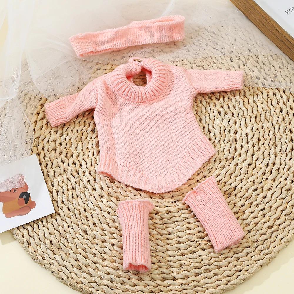 Fashion Doll Clothes for 13.39inch Reborn Doll 33cm Baby Dolls Clothes Accessories For Girls Dress Up DIY Toy Birthday Gifts
