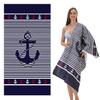 New Printed Beach Towel Quick Dry Soft Absorbent Sports Cooling Towel for Travel Picnic Sunbath Spa Surf