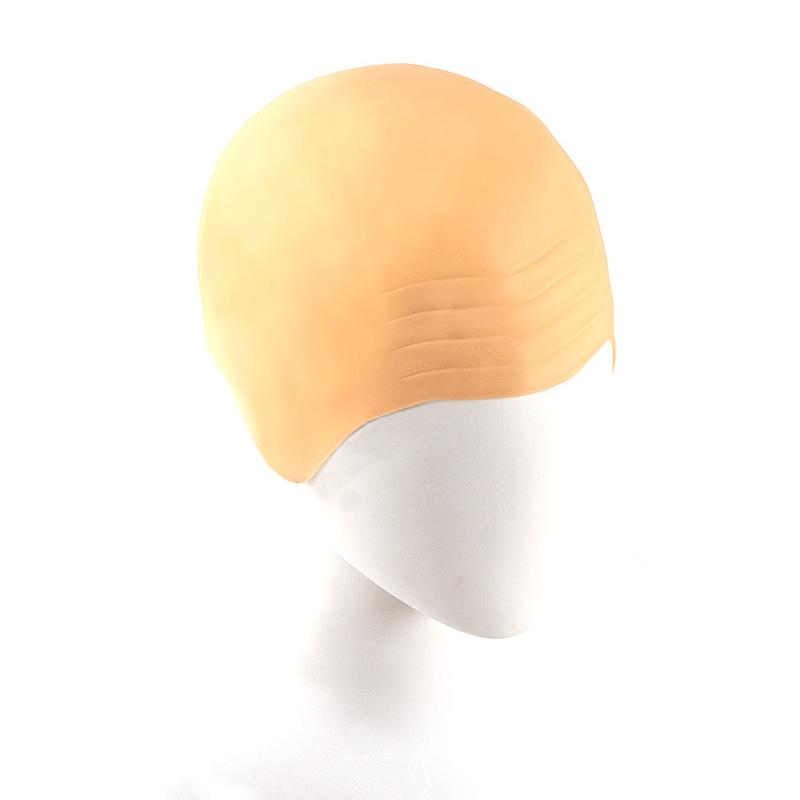 1/2/4Pcs Latex Bald Cap Set For Adults Bald Cap Fancy Dress Cosplay Hat Wig Cap Fake Bald Wig Costume Accessory For Stage Plays