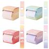 256Pcs/Set Full Adhesive Sticky Note Pull-out Design Labels Stickers  School/Office