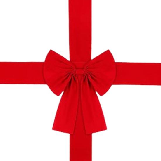 Vánoční skříňkové stuhy mašle velká červená brána dveřní mašle slavnostní mašle na věnec na vánoční strom krb domov kuchyně sváteční párty potřeby