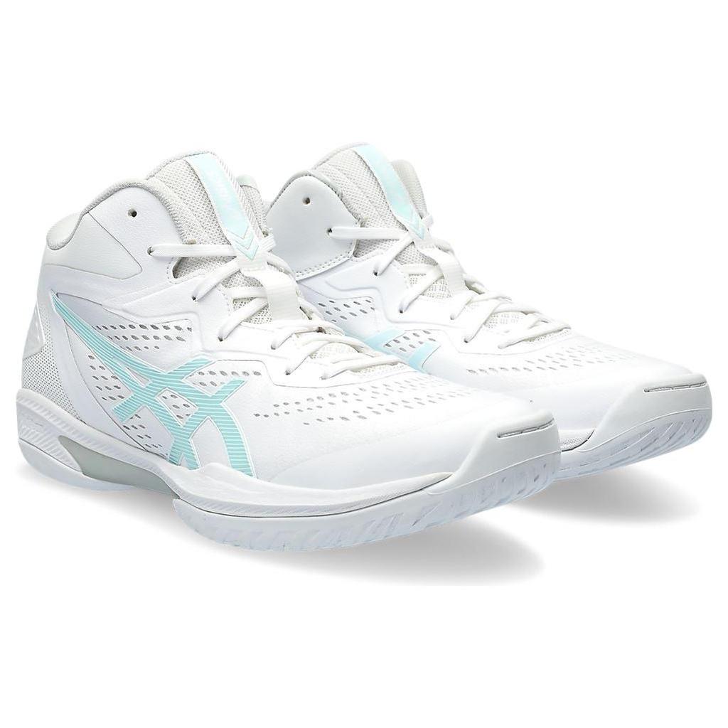 New Asics Gel Hoop V15 White Aquamarine 1063A063-103