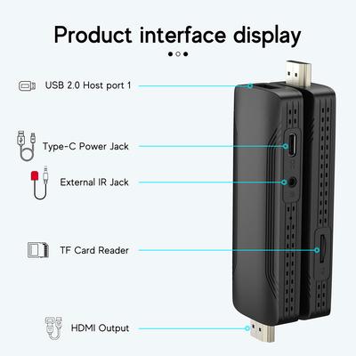 H313 Android 10.0 TV Stick 4K 1080P WiFi 6 2.4/5.8G Smart TV Sticks, skirtas Google YouTube NETFLIX Network Media Player TV Dongle