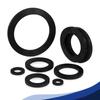 1/8" 1/4" 3/8" 1/2" 3/4" ~ 2" BSP NBR Nitrile Rubber Washing Machine Shower Hose Washers Gaskets SealsWasher Thick 1.4mm-3.5mm