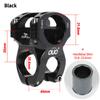 OUO Haste de Bicicleta MTB 35mm Para Abraçadeira de Guidão 31.8/25.4mm Haste de Guidão de Bicicleta Haste CNC de 0 Graus Riser Haste para Baixo de Bicicleta de Montanha Bicycl