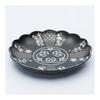 Hasami Ware SAI Dinnerware Set - Small Plates, Chopsticks, Chopstick Rests - Plate Diameter Approx. 16cm, Chopsticks Approx. 23cm, Chopstick Rest