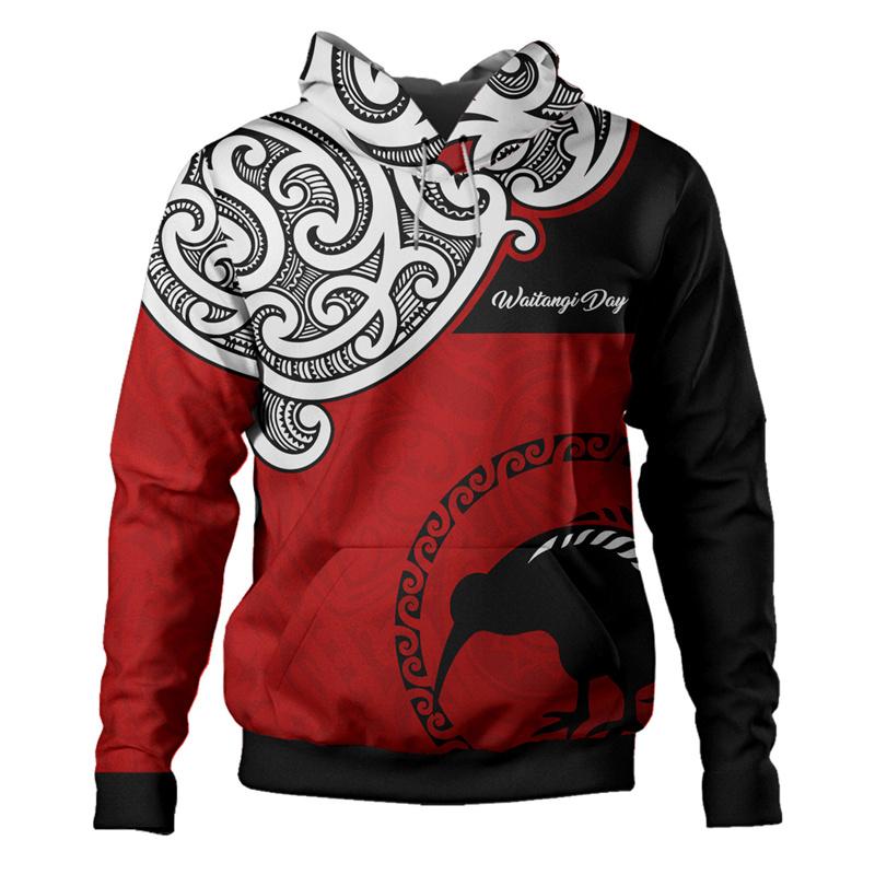 New Zealand Waitangi Day Lizards Maori Graphic Hoodie New In Hoodies & Sweatshirts Hoodies For Men Pullover Coat Y2k Tops
