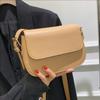 New Fashion Casual Small Square Bag Women's Solid Color Versatile Shoulder Messenger Bag