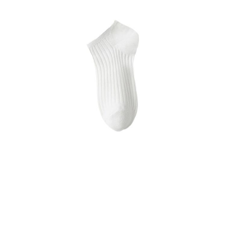 Women's No-Show Cotton Boat Socks - Thin, Anti-Slip, Low-Cut for Spring, Summer, Autumn