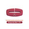 For Mercedes Benz Car Seatbelt Buckle Cover Silicone Anti-scratch Belt Buckle Guard W211 W124 W176 W177 C180 C200 C260 C300 GLC BH1