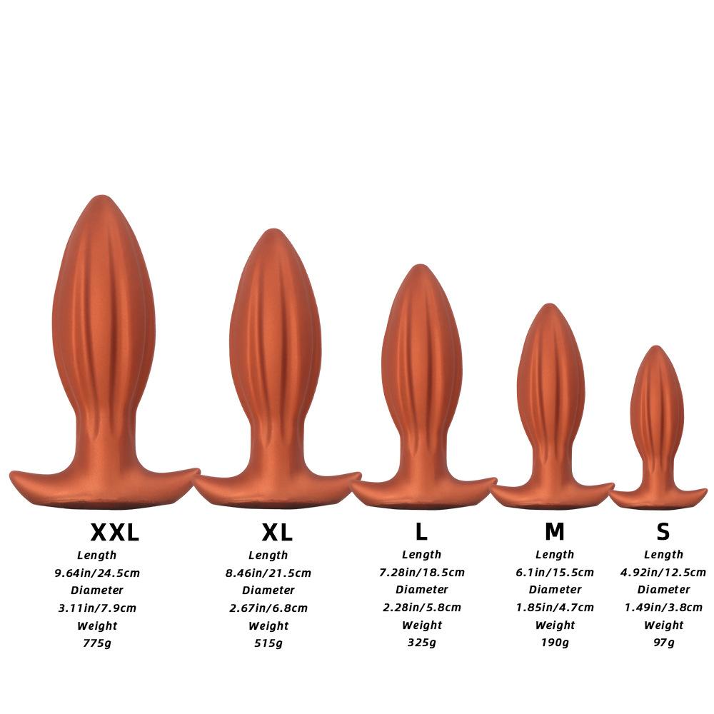 Super Silicone Anal Plug for Men and Women Going Out in The Backyard Wearing Anal Dilators To Stimulate Adult Sexual Products