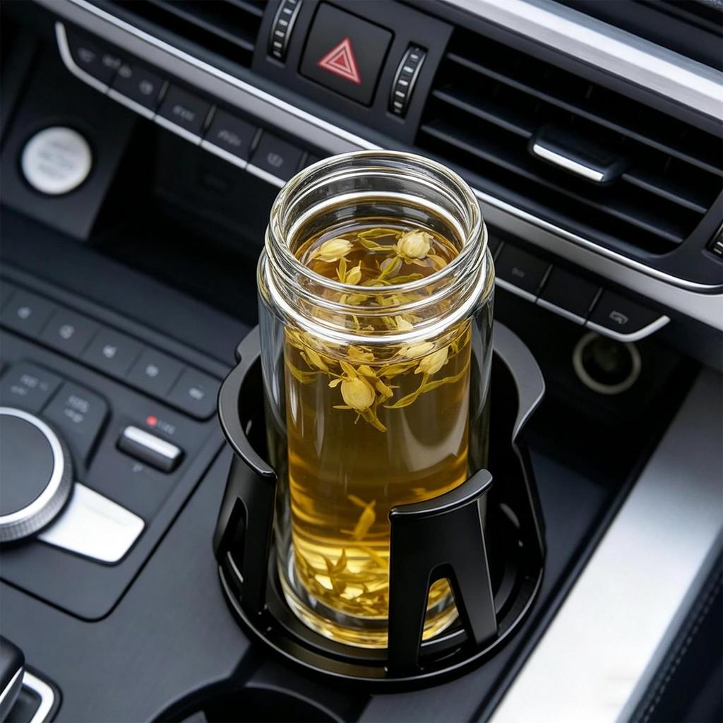 Car Cup Holders 1 Pair Beverage Rack Automotive Interior Adhesive Cup Mount Storage Accessories For Vehicles Truck Van SUV RV