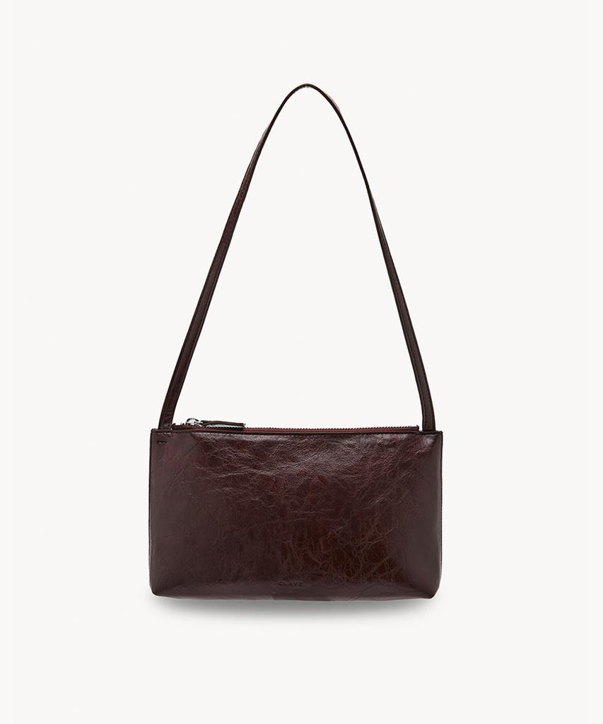 Clave Ivy Wine Shoulder Bag