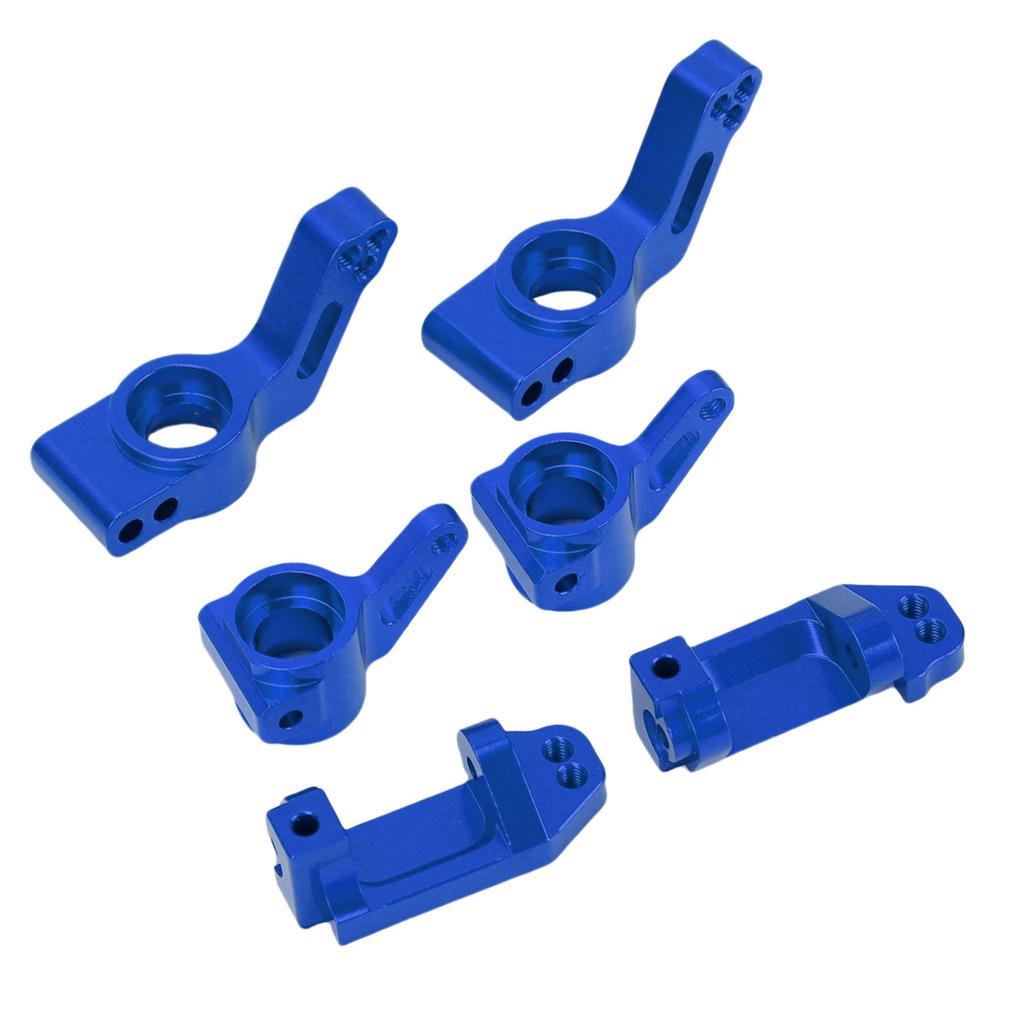 RC Car Front Steering Cup Front C Seat Rear Axle Seat Kit Fit for Traxxas Slash 2WD Aluminum Alloy RC Car Upgrade Parts