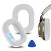 Geekria Sport Earpads Compatible with Bowers & Wilkin and B&W Px8, Px7 S2 (Does Not Fit Px7, Px7S2e) Headphones, White, Cooling Gel Ear/Ear Cup Pads