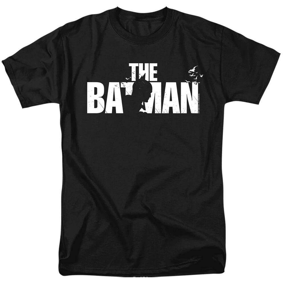 The Batman  Silhouette Title  T-Shirt or Tank - to 5X 3XL