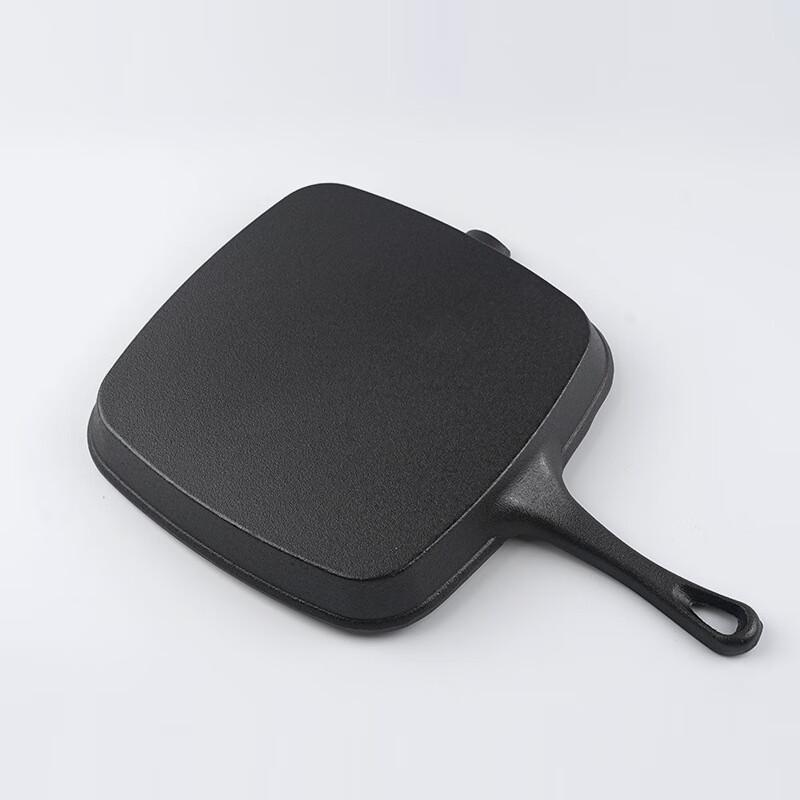 Yoshida Craftsman 24cm Striped Cast Iron Steak Frying Pan