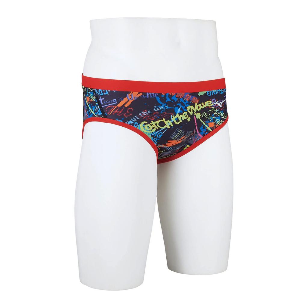 Mizuno EXER SUITS Super Short Training Swimsuit Size 62 Size XS Men's (Ri Collection) N2MB2571, (Red),