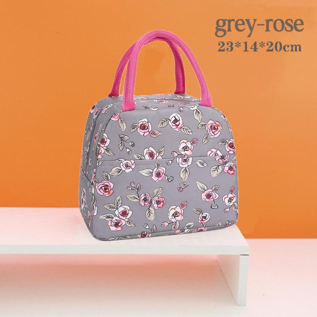 Obědová taška na jídlo Hliníková termotaška s chladicím izolačním boxem Fóliová Dětská svačinová krabička Taška na uskladnění jídla Školní a pracovní tašky na jídlo