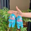 Plush Fish Charming Monster Bag Charm Keychain With Super Soft Material Gift Ideal