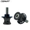For YAMAHA YZF R1 YZFR1 YZF-R1 R3 R6 R125 MT-03 2PCS 6MM Motorcycle Swing Arm Sliders Spools CNC Swing Arm Stand Screw Paddock