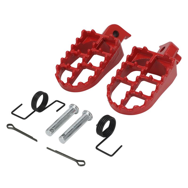 Motorcycle Footpegs Footrests Foot Peg Rest For HONDA CRF XR 50 70 Xmotor SSR KAYO Motorbike Pit Dirt Bike
