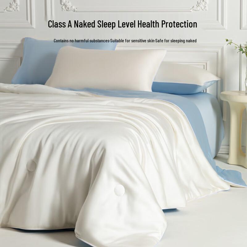 Hongdou Class A Ice Silk Summer Quilt 4-Piece Set