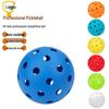 Landa PE 74mm 40-Hole Pickleball Practice Balls (10-Pack)