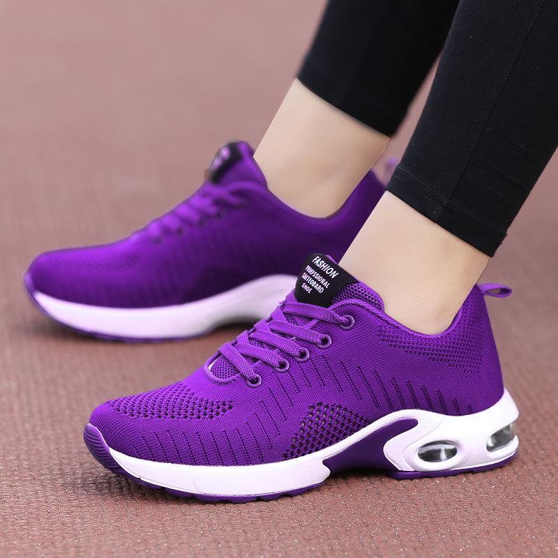Women Casual Shoes Fashion Breathable Walking Mesh Flat Shoes Sneakers Women Vulcanized Shoes Comfortable Female Footwear