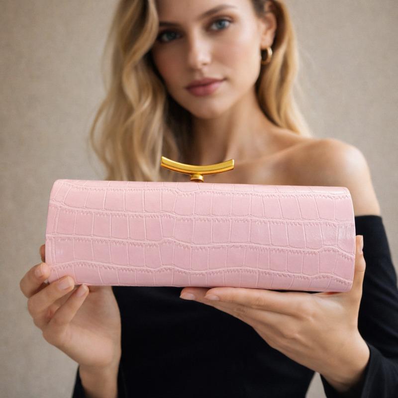 Neue Krokodil-Baguette-Tasche Ein Schulter-Crossbody Mode Promi-Abendessen