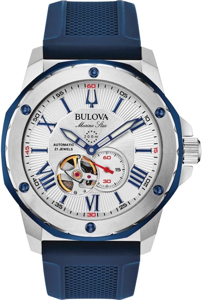 

Годинник BULOVA з автоматичним заводом і механічним приводом Marine Star Marine Star 98A225 Імпортований [Bulova] для чоловіків [звичайний продукт]