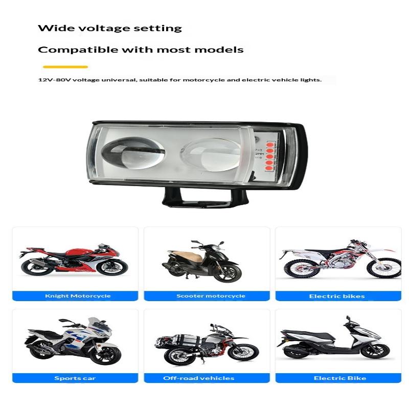 Motorrad LED Blinker Fahrlicht Nebelscheinwerfer Zusatzscheinwerfer 4 Farben Licht Für Atv Suv Utv Motorrad Zubehör Licht