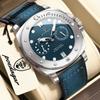 POEDAGAR High Quality Watches for Man Waterproof Luminous Date Exquisite Men Clock Nylon Leather Quartz Fashion Wristwatch