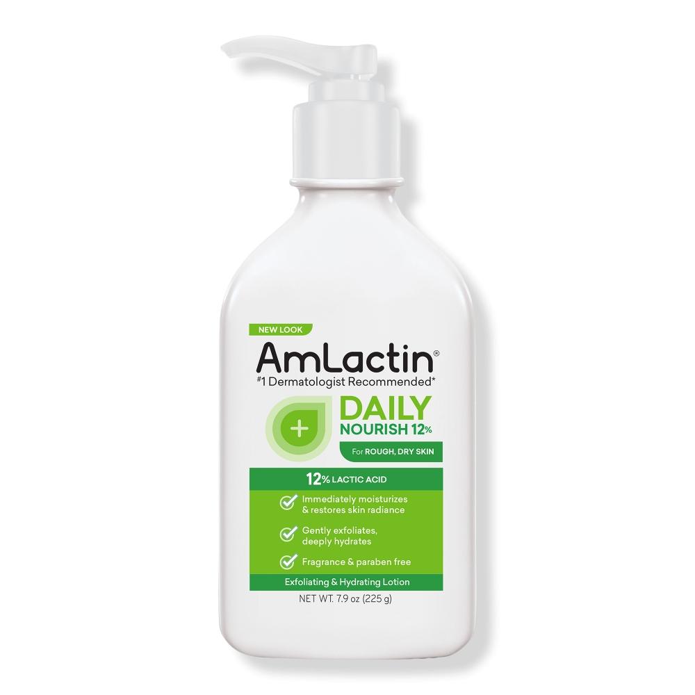 

AmLactin Ежедневный питательный лосьон с 12 молочными кислотами AHA, 7,9 унций