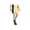 Adidas Color Block Logo Print Casual Shorts Men Shorts Yellow IW4072